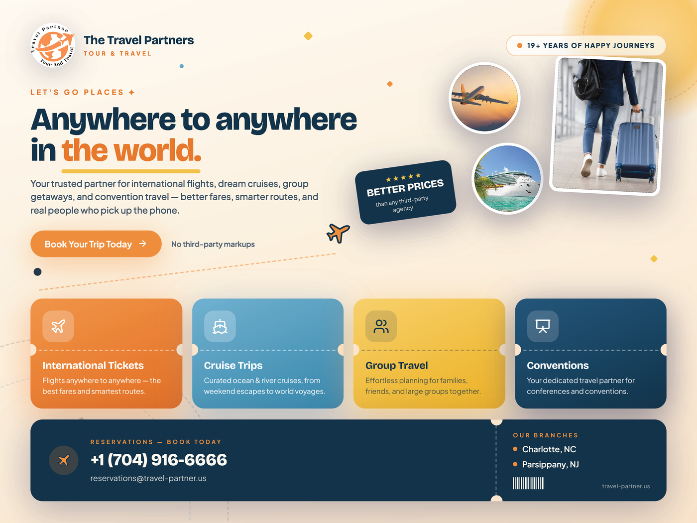 Current Travel Partners promotion