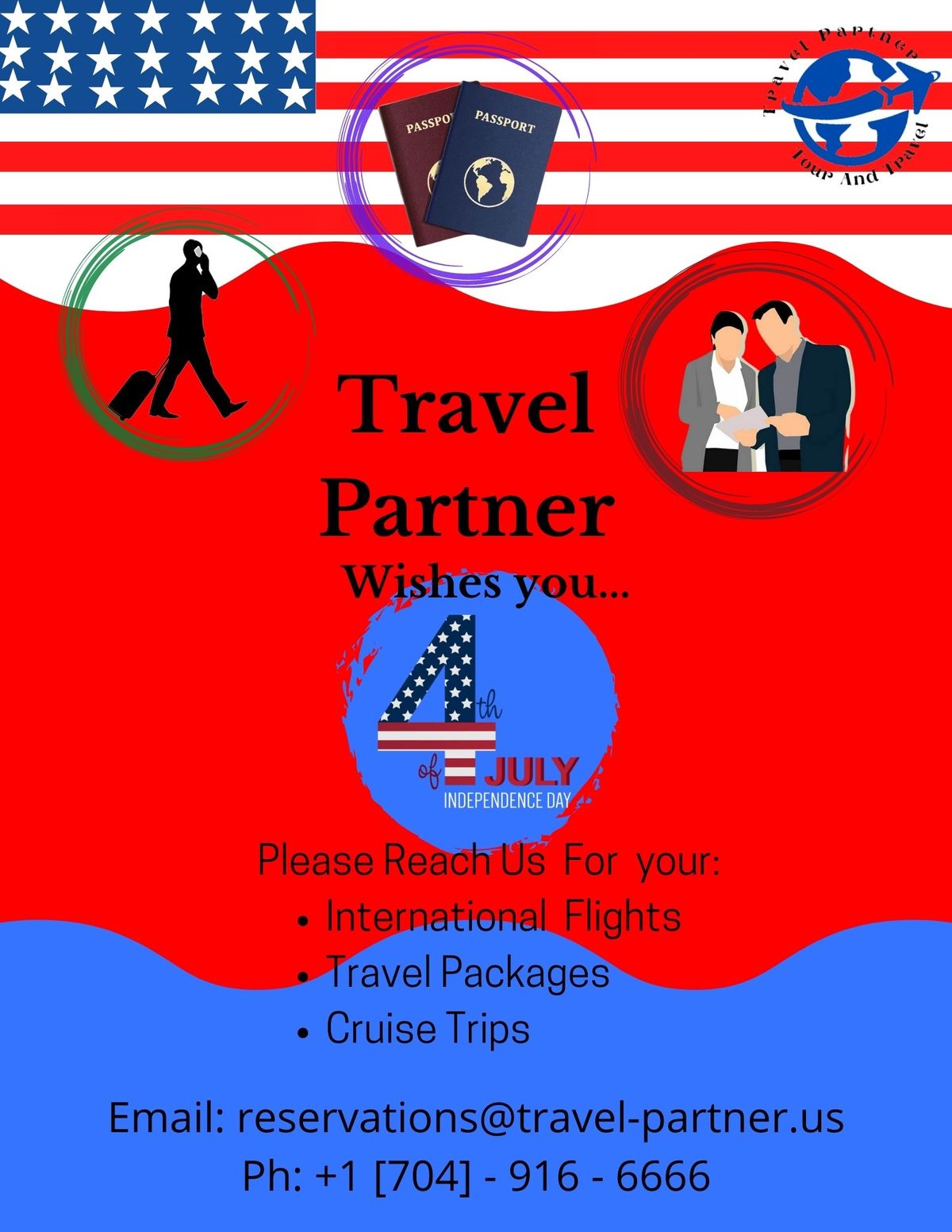 Seasonal Travel Partners promotion